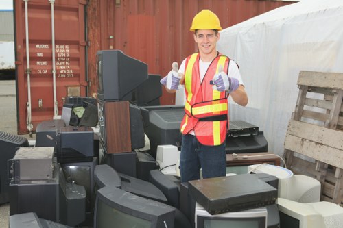 Professional garden clearance team in Peckham